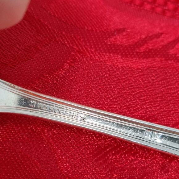 7X Tsp COTILLION Rogers Vintage Silverplate Flatware IS Teaspoons - Picture 3 of 13
